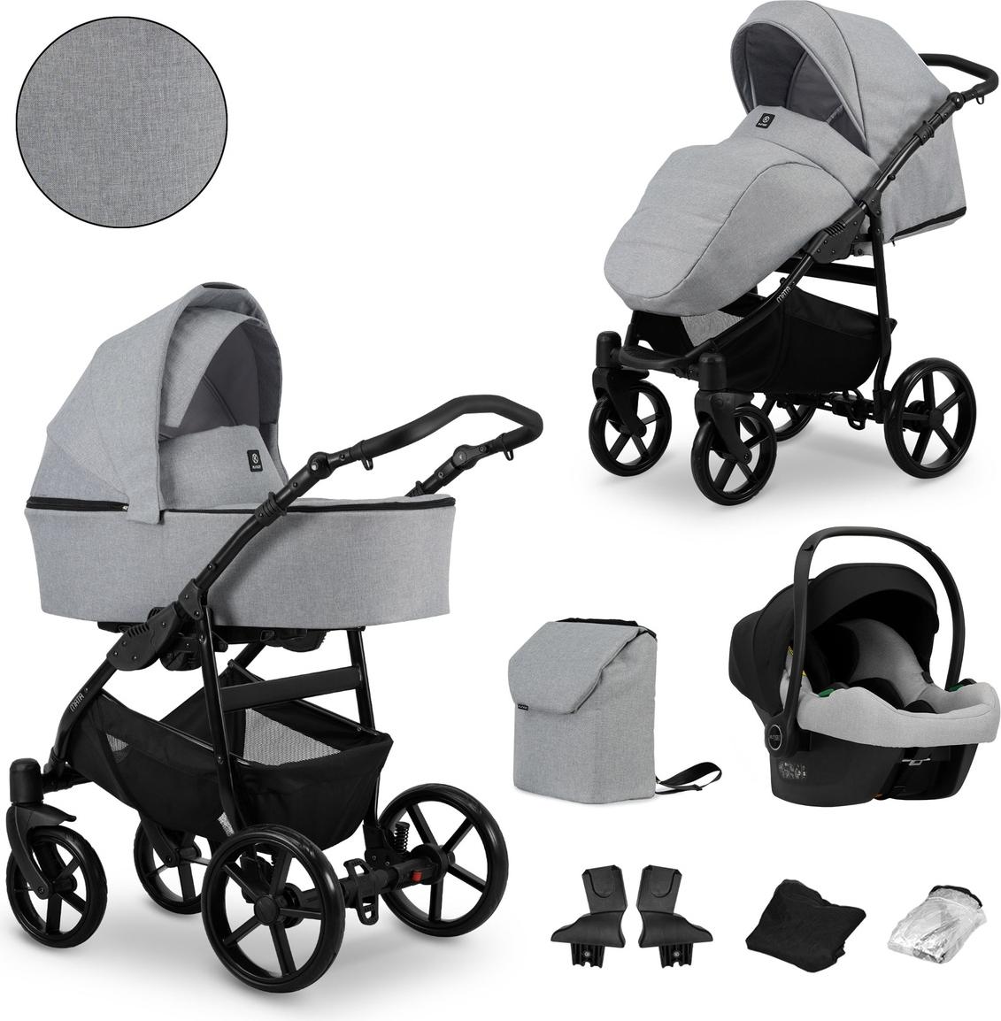 Kinderwagen Kunert MATA 3in1 - Farbe: Grau