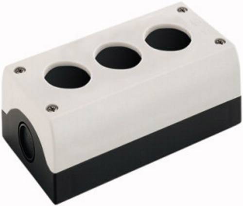 Eaton M22-I3 216538 Aufbaugehäuse 3 Einbaustellen, für Bodenbefestigung (Ø x H) 22 mm x 80 mm Anthrazit 1 St.