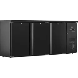 Wimar Gastro Barkühler Barkühlschrank Flaschenkühltisch 3 Türen | 425 L | +2/+8°C