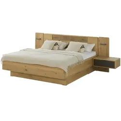 WÖSTMANN Bettanlage   ¦ holzfarben ¦ Maße (cm): B: 322 H: 99,5