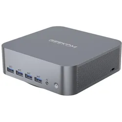 Geekom Gt1mega (1000 GB, 16 GB, Intel Core Ultra 9 185H), PC, Grau