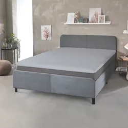DREAMTEX Thermo-Interlock-Jersey Spannbetttuch für Topper
