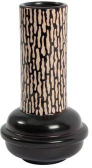 Atlas Lighting and Home Atlas Cylindrical Ceramic Two-Tone Vase