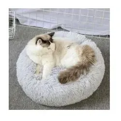 Purlov Hundebett Hairy, grau 22759 (Hund, Katze), Hundebett + Katzenbett