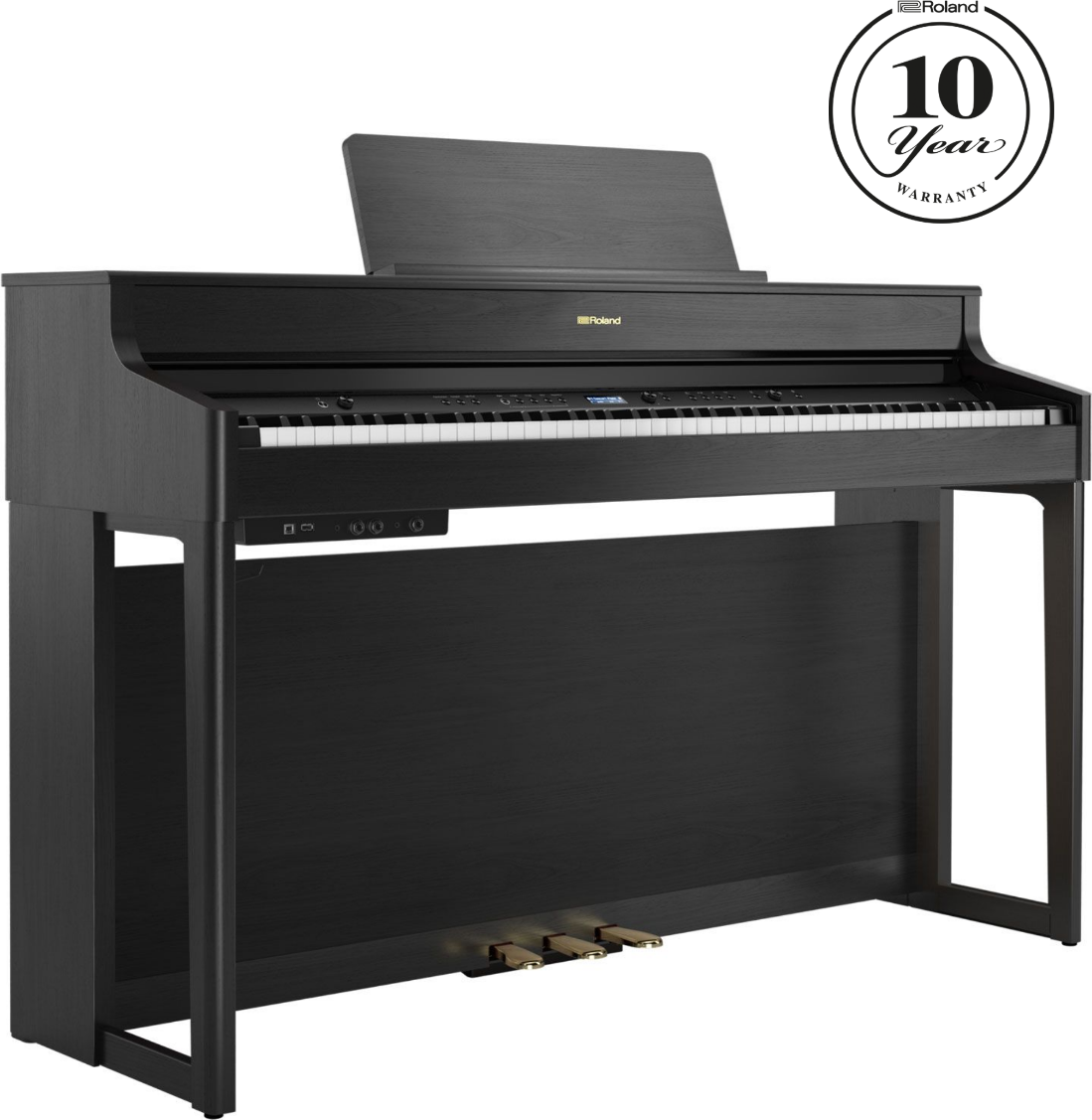 Roland HP-702 Schwarz E-Piano