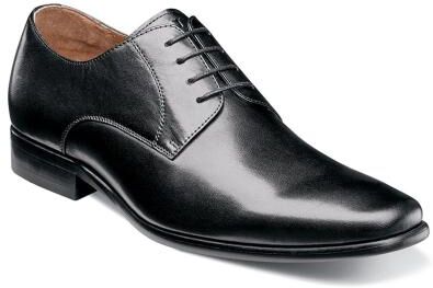 Florsheim Postino Plain Toe Oxford Shoes - Mens 7.5 Black Oxford D