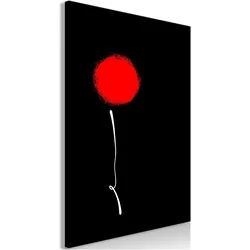 Artgeist, Bilder, Minimalist Flower (1 Part) Vertical (80 x 120 cm)