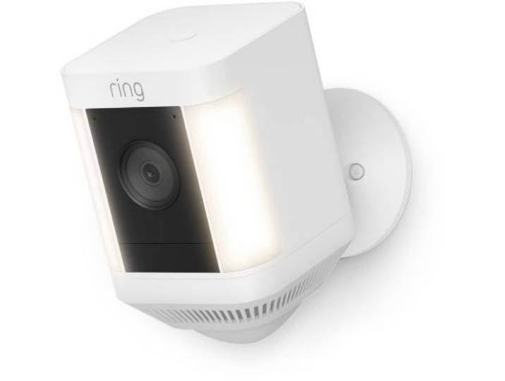 Ring - Caméra De Surveillance Wifi Spotlight Cam Plus Blanche