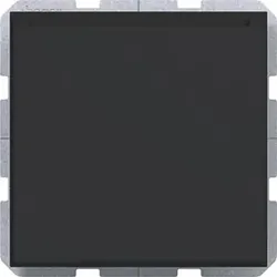 Hager WAN7070BM Elektronischer Hotel-Card-Schalter mit Zentralstk., A.x/C.x, nachtschwarz matt
