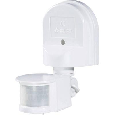 Renkforce 1296294 Wand PIR-Bewegungsmelder 180° Relais Weiß IP44