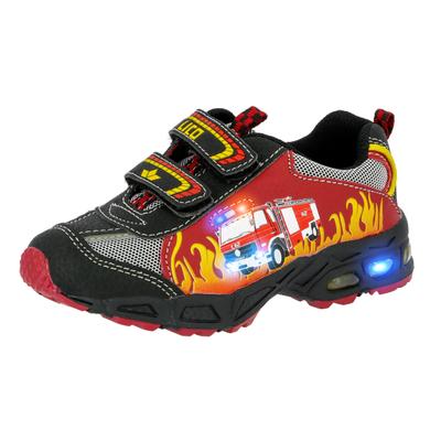 Sneaker LICO "Kinderschuh Hot V Blinky", Kinder, Gr. 26, Textil, rot, Synthetik, Schuhe Sneaker