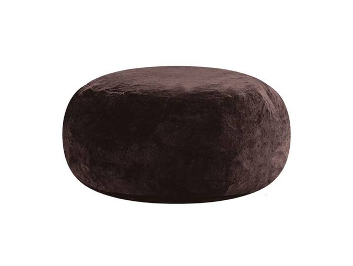 Fauteuil pouf 4FT marron en mousse