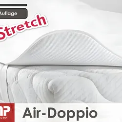 BNP Brinkmann »Air-Doppio« Stretch-Molton Matratzen-Auflage 100x200 cm