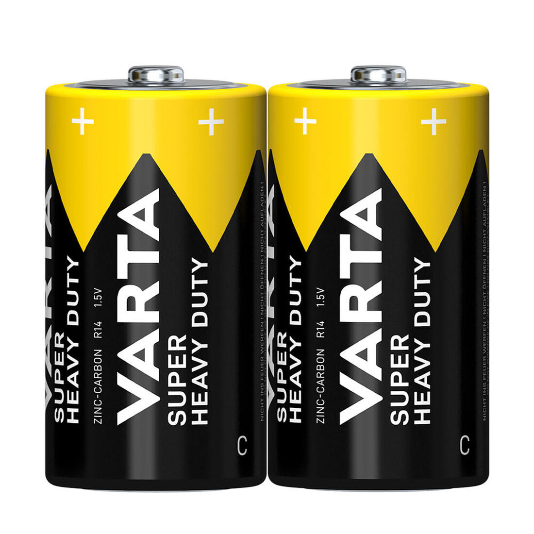 Varta Batterij C (R14) zink-koolstof, 2 stuks