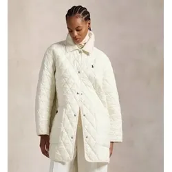 Polo Ralph Lauren für Damen. 211971180001 Off-white Steppjacke (L), Weiß, Lässig, Recyceltes Polyester