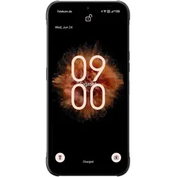 Gigaset Smartfon GX30 Titanium Black, Telefon, Schwarz