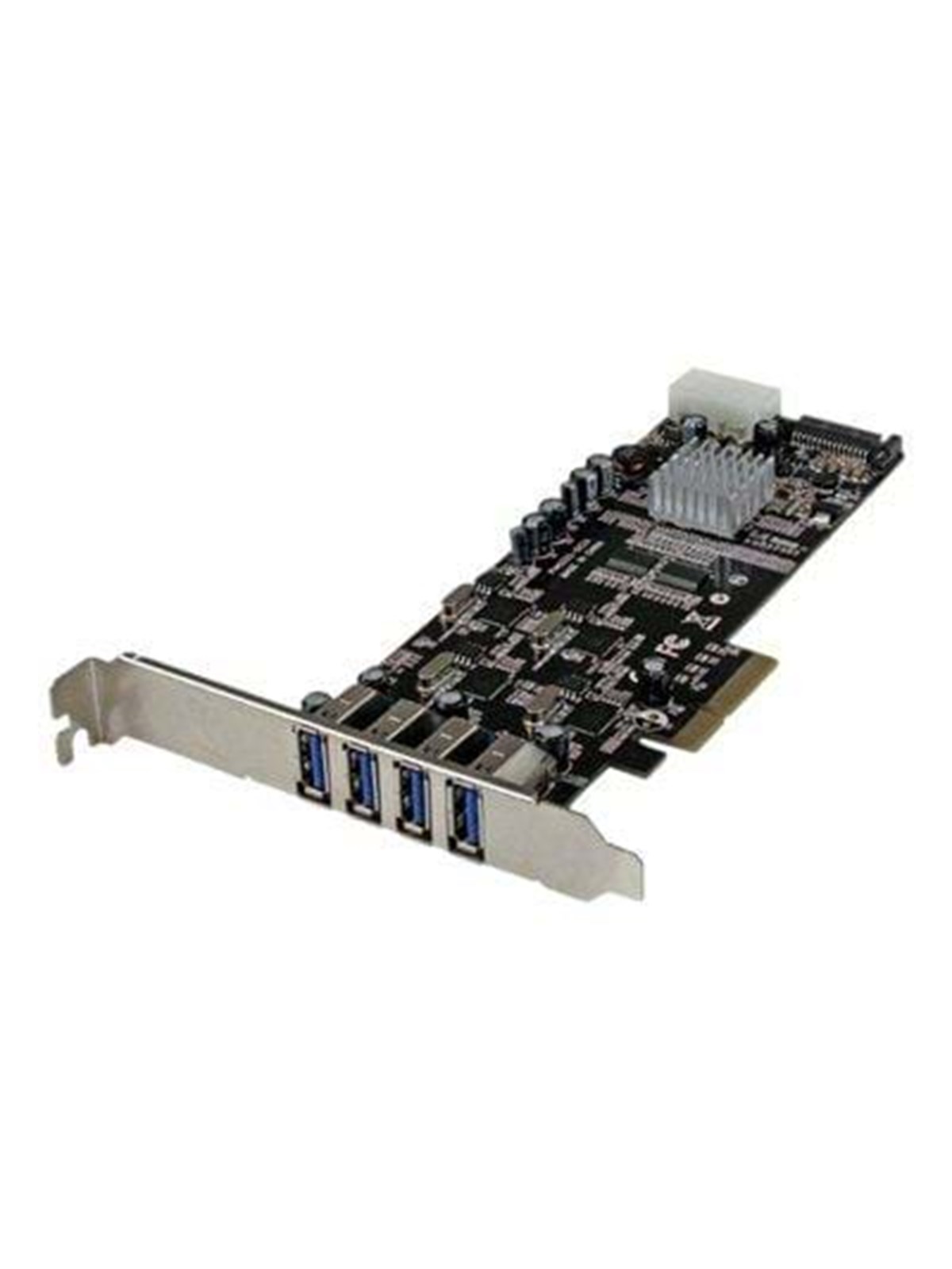 StarTech.com 4 Port Quad Bus PCI Express PCIe USB 3.0 Card w/ UASP & Strom