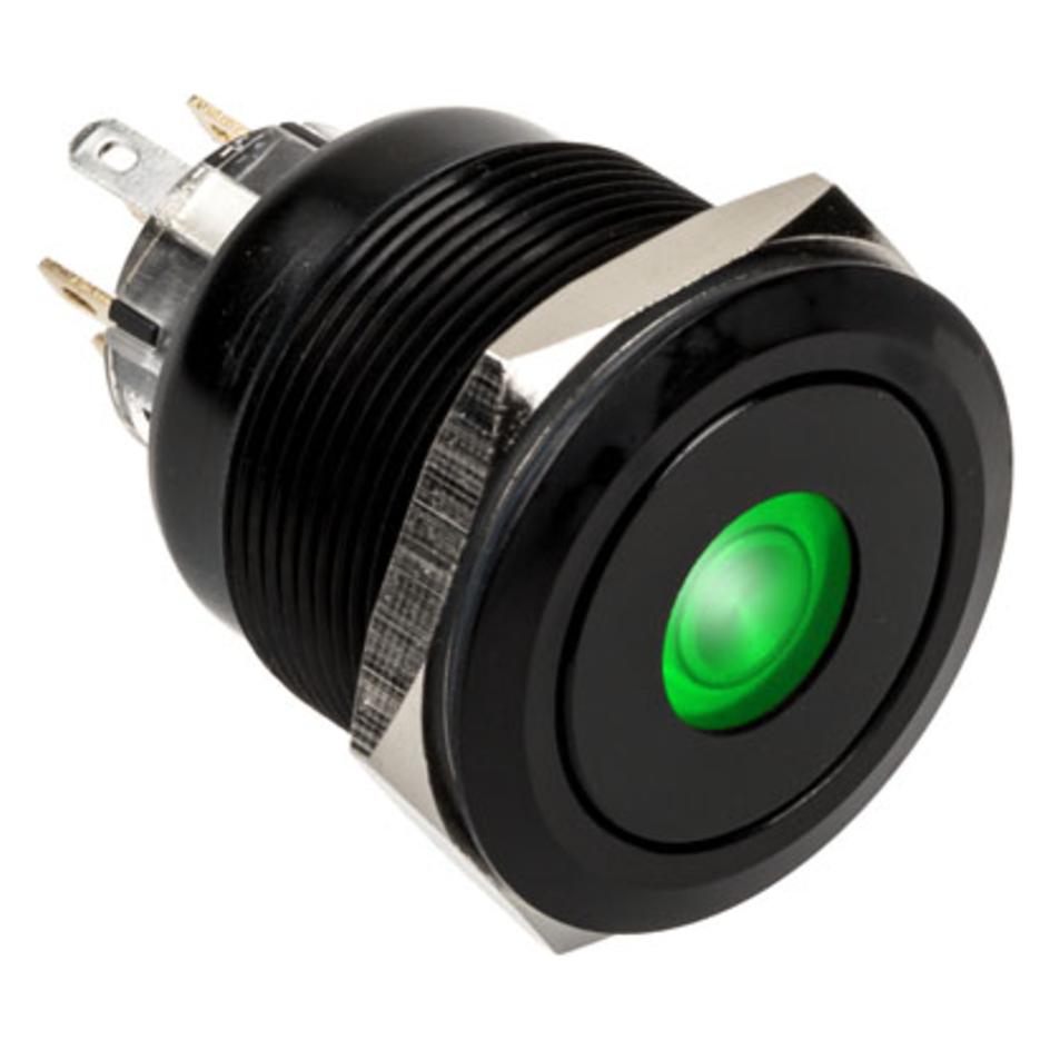 DimasTech Vandalismustaster 25mm, Blackline Dot - RGB (PD224)