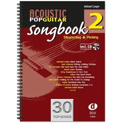 Acoustic Pop Guitar Songbook 2 (mit CD), Sachbücher von Michael Langer