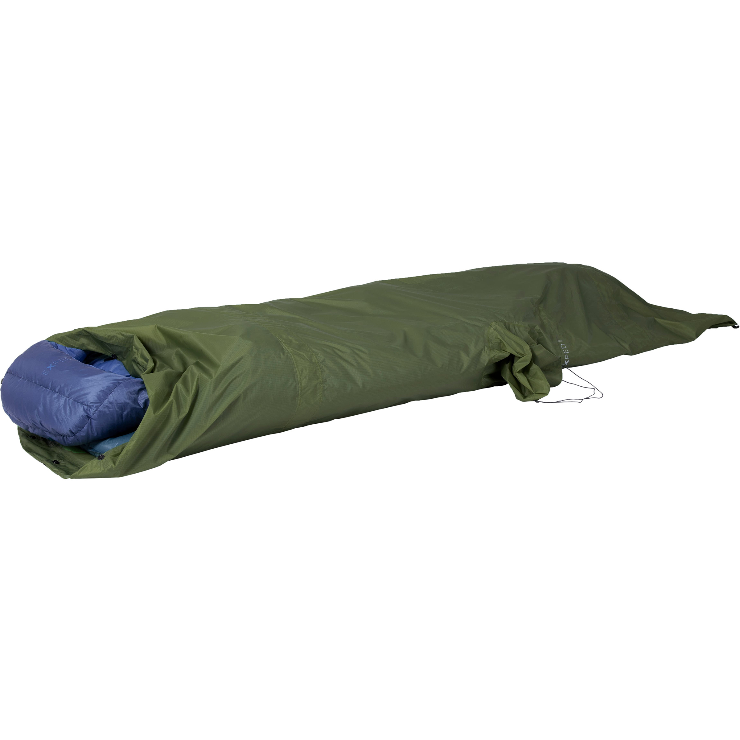 Exped Bivy UL Poncho Regenjacke gruen Trekking Widerstandsfähig Wasserabweisend