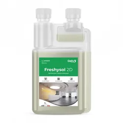 Geruchsneutrales Reinigungsmittel für Böden und Oberflächen FRESHYSOL 2D - Dosierkanister 1l Pin -. Daily K