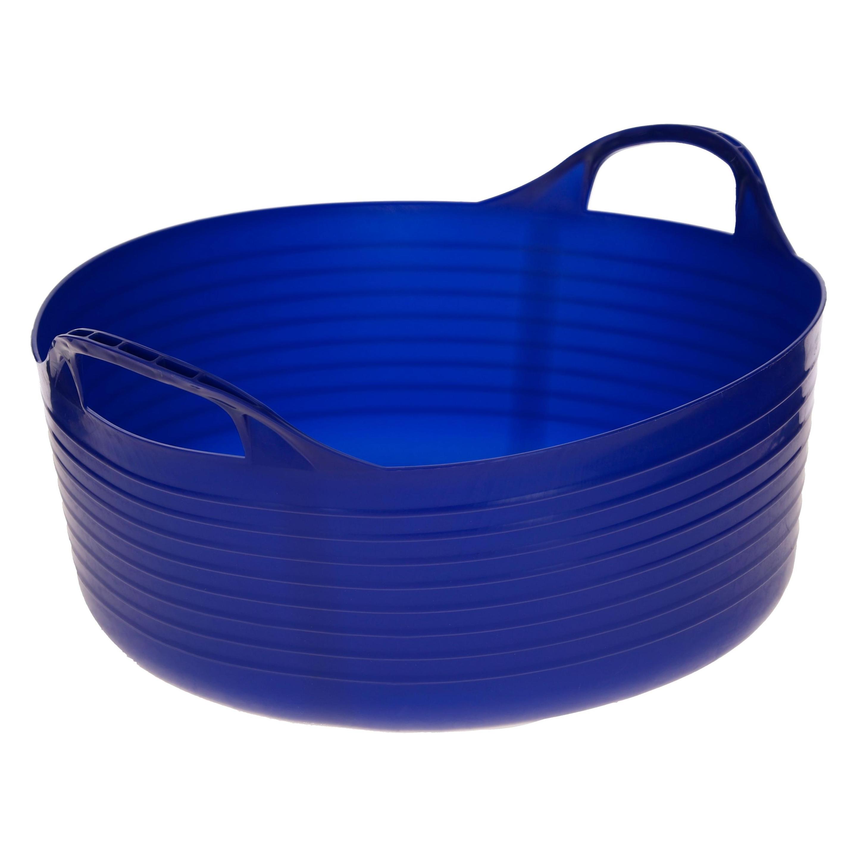 Kerbl 3210248 Flexibler Trog FlexBag, blau, 15l, Flache Ausführung (3210248)