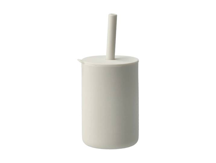 Scandi Living Tasse Vega avec paille en silicone Vanille