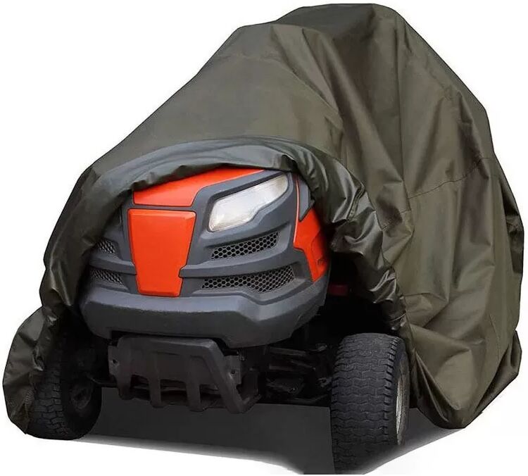 INF Housse de Tondeuse à Gazon : Tissu Oxford 210D, Housse Étanche et Anti-Poussière pour Tracteur d'Extérieur M