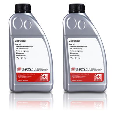 Febi Bilstein 2 L Getriebeöl für Direktschaltgetriebe (DCTF-1), gelb [Hersteller-Nr. 39070] für Ford Usa, Volvo, BMW, Skoda, Jaguar, Hyundai, Seat, Ki