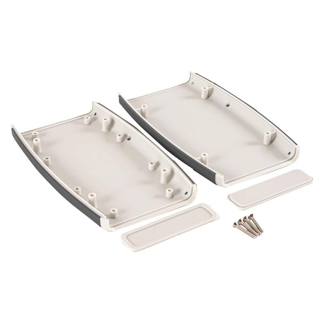 Hammond Kunststoffgehäuse 1553 89x147x25mm Grau ABS (Gehäuse) (1553DXGY)