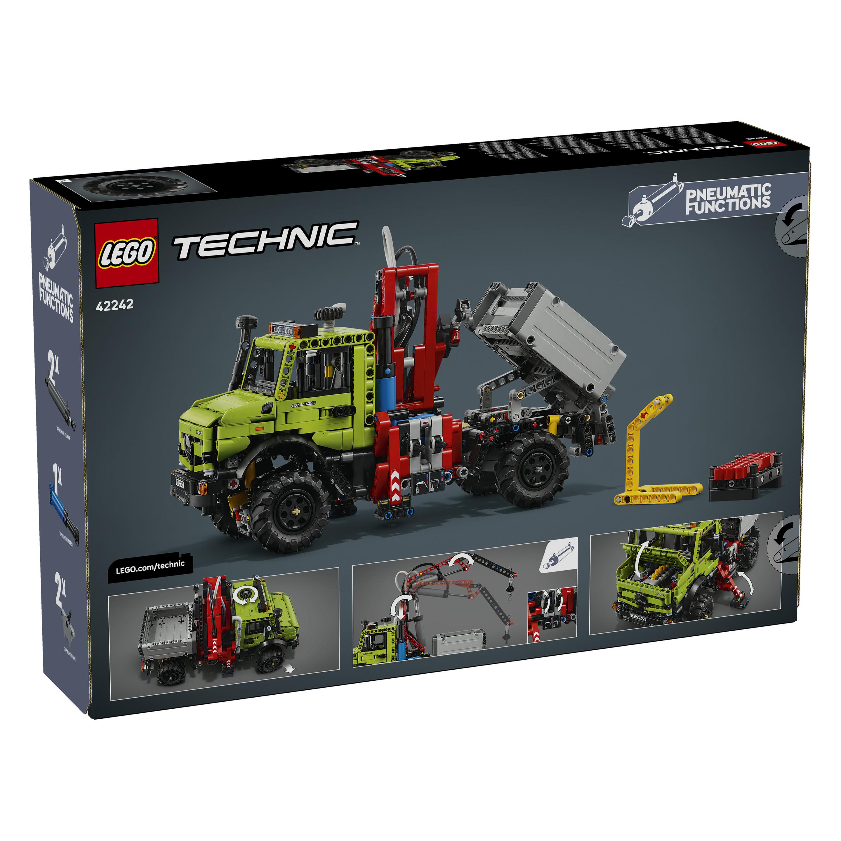 LEGO Mercedes-Benz Unimog U mit Kran (LEGO Technic) (42242)