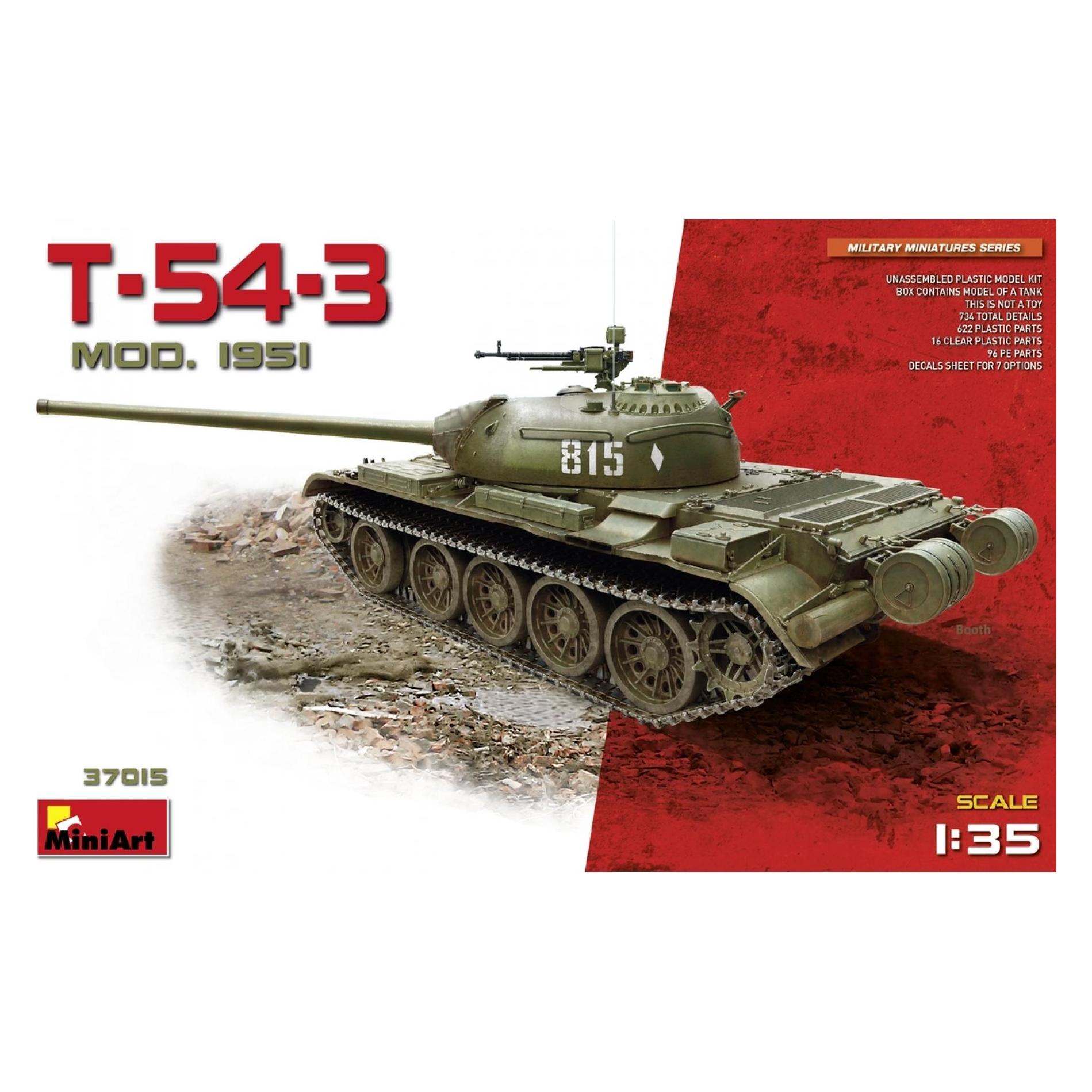 Mini art T-54-3 Mod.1951 (37015)