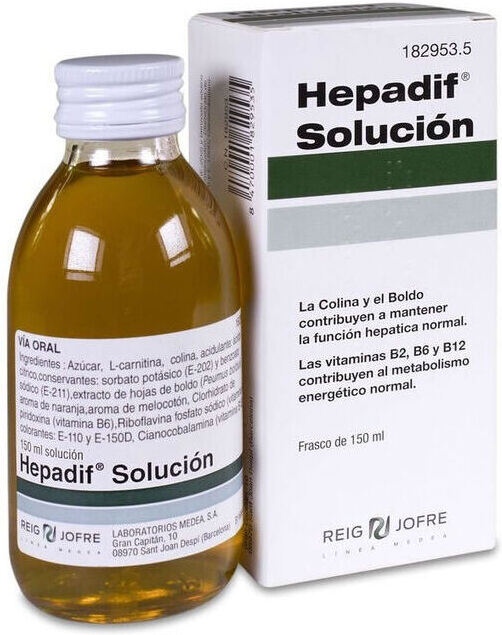 Reig Jofre Hepadif Solution 150 ml
