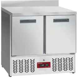 Diamond Kühltisch, 2 Türen GN 1/1, mit Rückwand (SA26/X2D)