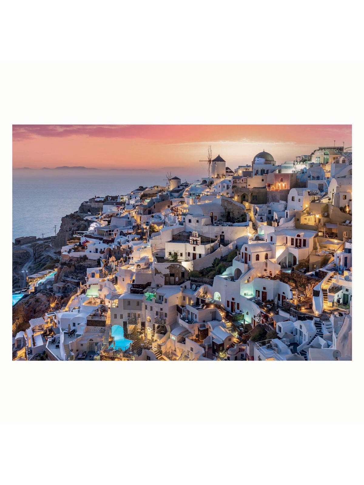 Clementoni Jigsaw Puzzle Shades of Santorini 1000 pcs. 2D Puzzles