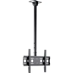 edbak CMS21 monitor mount / stand (75") Black (Decke, 60 kg, 40" - 75"), TV Wandhalterung, Schwarz