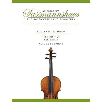 Violin Recital Album, Band 1, Taschenbuch von , Baerenreiter-Verlag