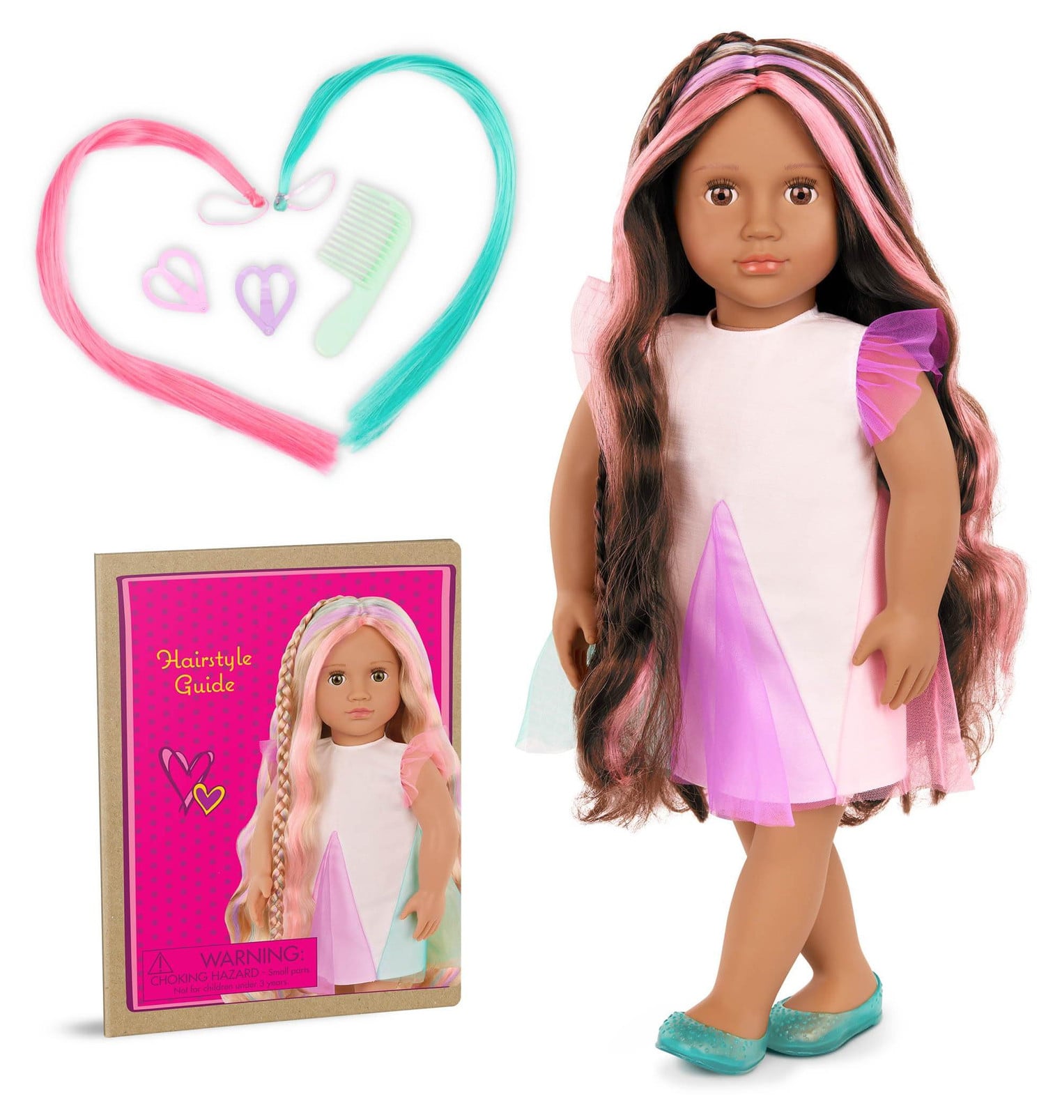 Our Generation Tania haarpop met vlecht
