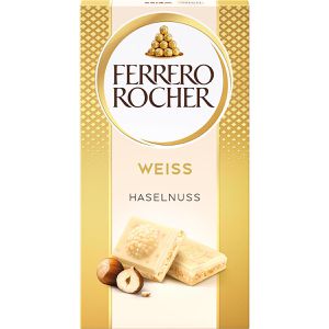 Ferrero-Rocher Tafelschokolade Weiß, 90g