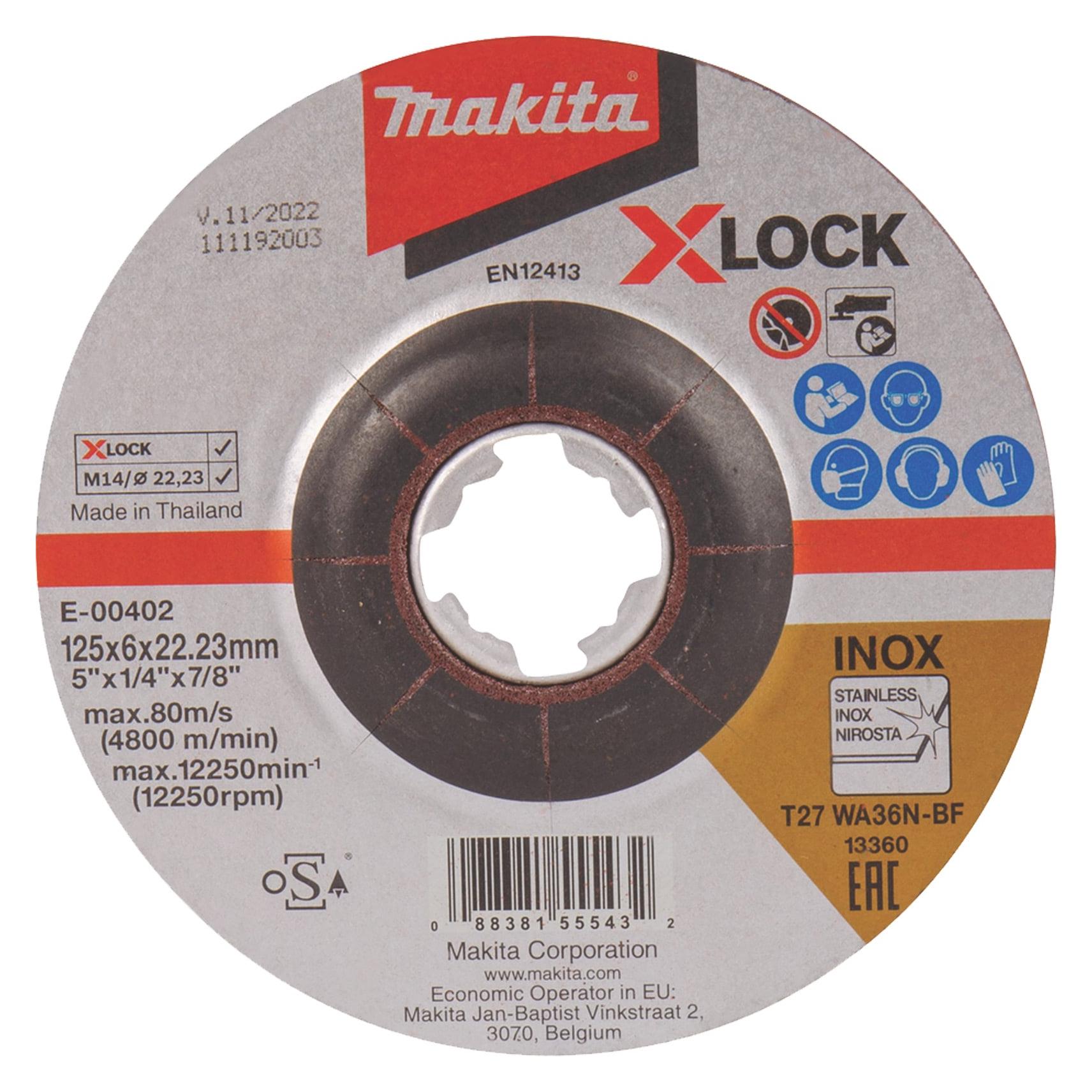 Makita Schruppscheibe 125x6mm INOX (E-00402)