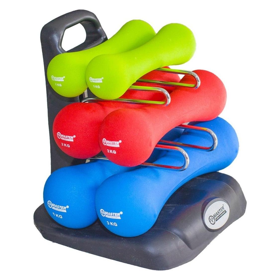 Master Fitness-Hantelset 12 kg (MAScinset12)