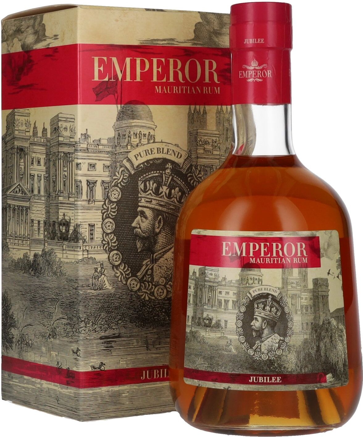 Emperor Rum Emperor Mauritian Rum JUBILEE Pure Blend 40% Vol. 0,7l in Geschenkbox
