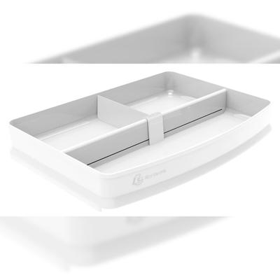 Exacompta 116013D 4x Combo Top, Ablagefach für Briefablage, Kollektion AutentiK - Weiß