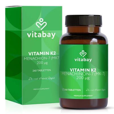 Vitamin K2 200 µg Mk-7 vegan Tabletten 240 St