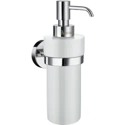 Smedbo HOME - Seifenspenderhalter, Chrom poliert/Porzellan HK369P