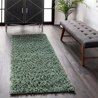 Nuloom Kara Solid Shag Area Rug