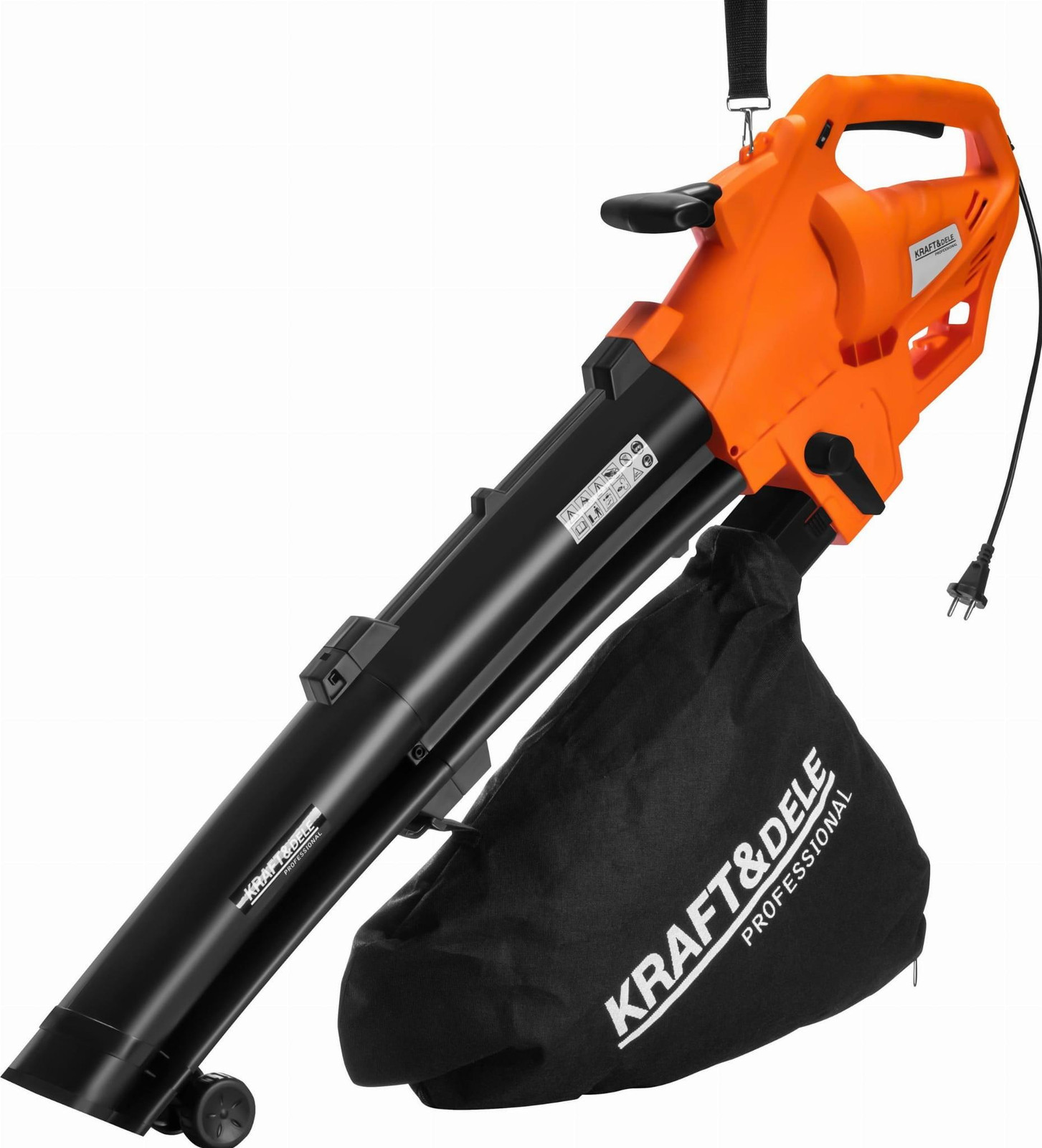Kraft&Dele Elektrische bladblazer 3600W model KD5197