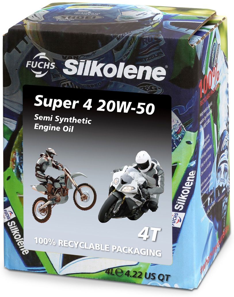 Motoröl SILKOLENE SUPER 4 20W50 4L