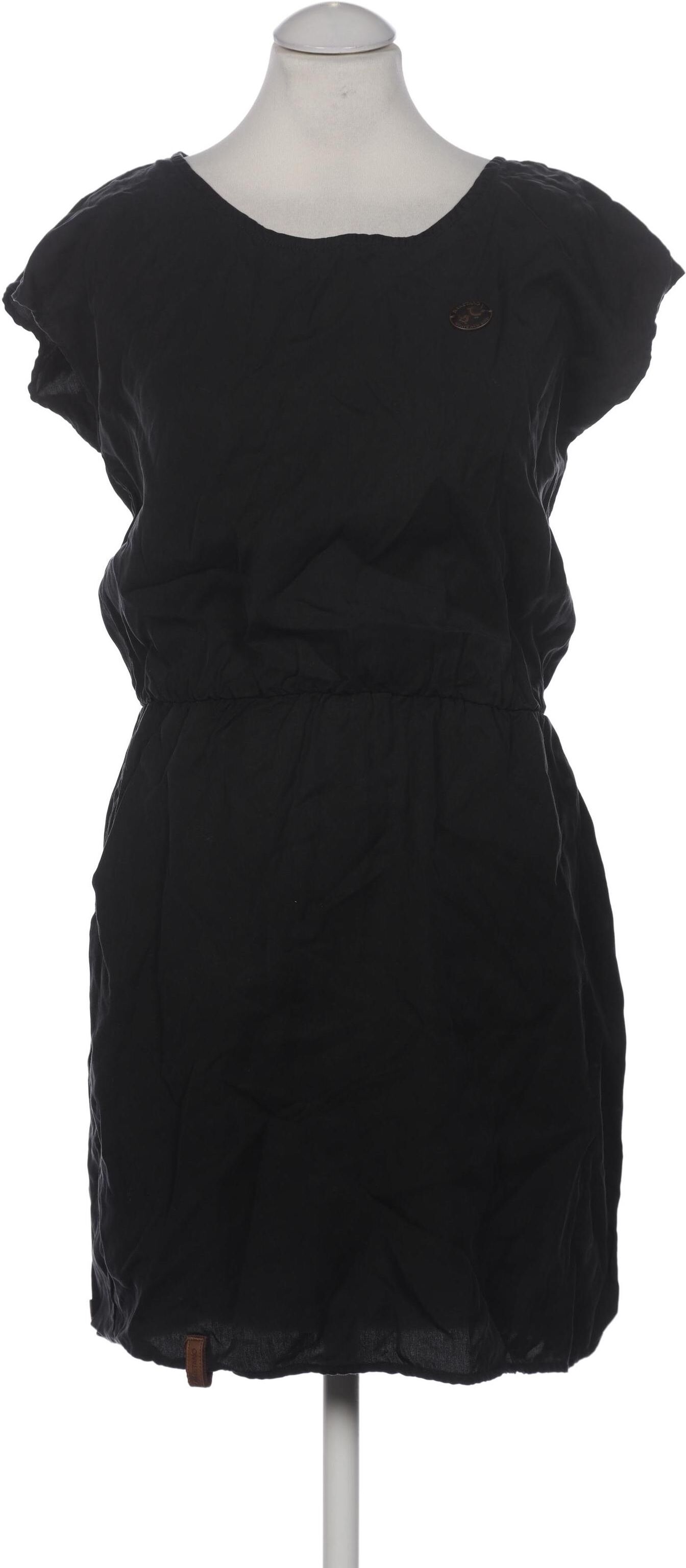 Naketano Damen Kleid, Schwarz, Gr. S, Lyocell - Second Hand