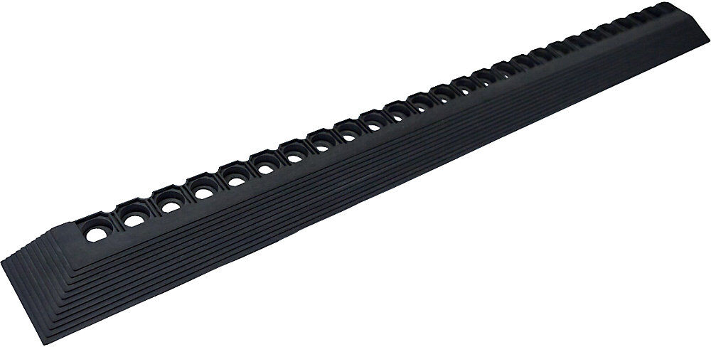 Randleiste für Ringgummi-Matte, inkl. Ecke, für 1000 mm, inkl. 3 Verbinder Miltex